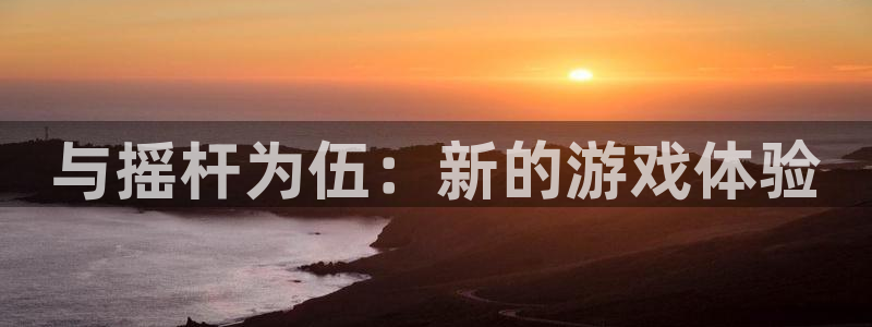 williamhill威廉希尔：与摇杆为伍：新的游戏体验